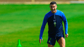 Cristiano Ronaldo, Jorge Jesus e Pedro Emanuel em ação na Taça da Arábia Saudita