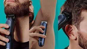 Uma máquina de cortar cabelo que pode usar da cabeça até aos pés