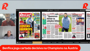 Manhã Record: Benfica e Sp. Braga jogam cartadas decisivas na Europa e renovação de Coates é questão... de minutos