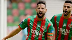 Higor Platiny (Marítimo) marcou um dos golos da temporada na 2.ª Liga