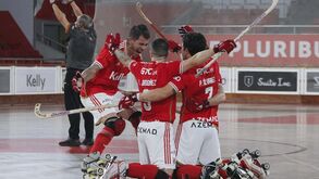 Hatrick de Nicolía na vitória do Benfica 