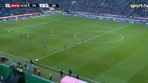Pote aumenta a vantagem do Sporting no clássico: contra-ataque exímio com enorme passe de Geny