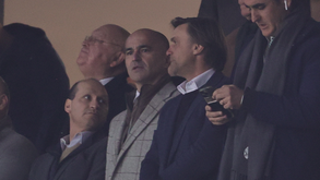 Roberto Martínez esteve em Alvalade a assistir ao clássico entre Sporting e FC Porto