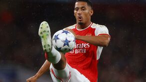 William Saliba, defesa central do Arsenal