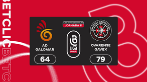 Liga Betclic: o resumo do AD Galomar-Ovarense