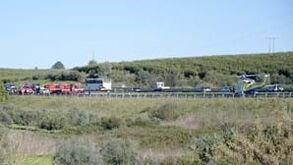Circulação restabelecida na autoestrada A1 em Santarém