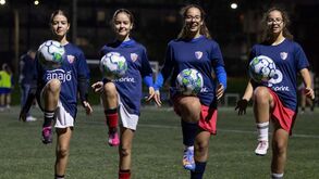 União 1919: a equipa feminina que tem dois pares de gémeas