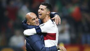 Roberto Martínez revela conversa curiosa com Ronaldo: «250 internacionalizações interessam-me...»