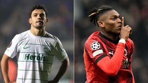 Pote à frente de Rafael Leão nos melhores extremos esquerdos do mundo em 2023 para o CIES