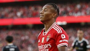 David Neres trabalha no Benfica Campus: já há previsão para o regresso aos relvados