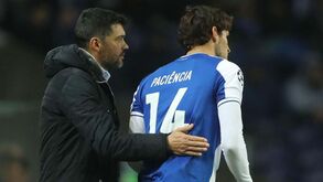 O dia em que Sérgio Conceição 'esqueceu' Gonçalo Paciência: «Onde é que tu estavas? Não te vi...»