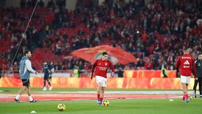 O onze do Benfica para o jogo com o Famalicão