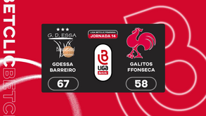 Liga Betclic feminina: o resumo do GDESSA-Galitos