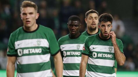 Sporting derrotado ao fim de seis meses: foram 16 jogos