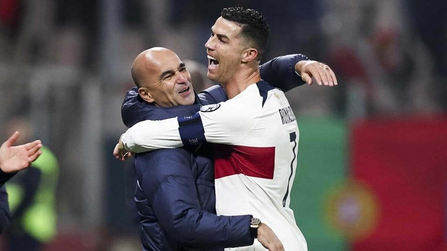 Roberto Martínez rendido a Ronaldo: «Surpreendeu-me de uma maneira que não esperava»