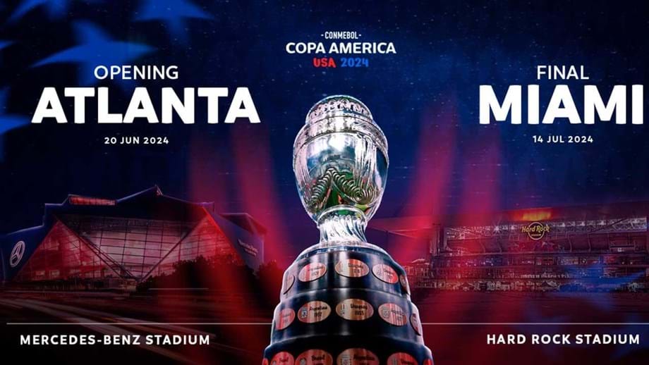 Copa América do próximo ano vai decorrer em 14 estádios nos Estados Unidos