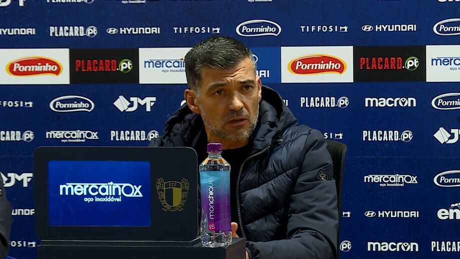 Sem querer realçar individualidades, o treinador do FC Porto destacou a exibição coletiva da equipa