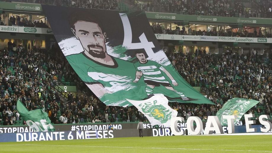 Central tornou-se recentemente no jogo estrangeiro com mais jogos pelo clube de Alvalade