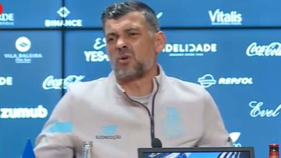 Treinador do FC Porto e as questões que lhe são colocadas nas conferências de imprensa