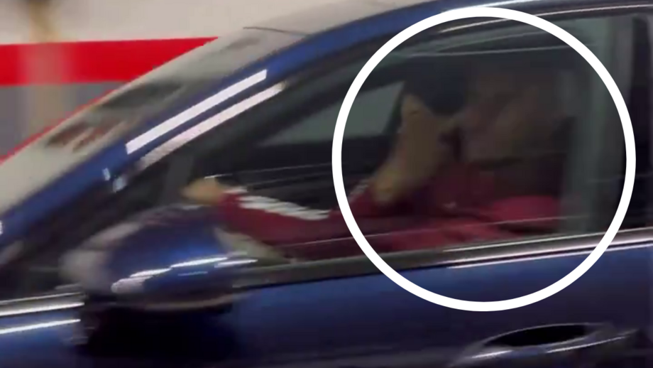 Momento partilhado nas redes sociais, logo após o Benfica-Farense