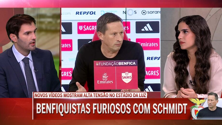 Jornalista de Record perspetiva o que deve acontecer após atitude dos adeptos e declarações de Schmidt