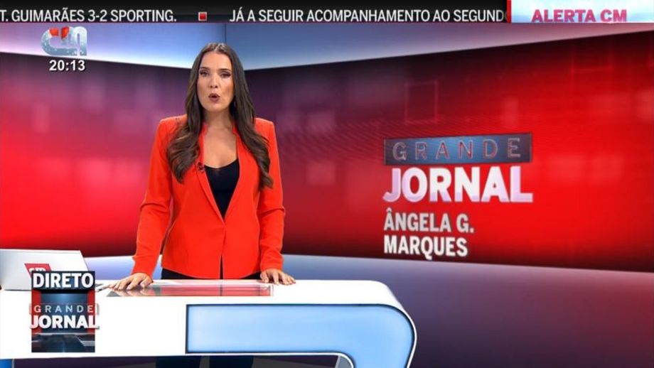 Formato da CMTV com mais audiência que "Jornal Nacional" da TVI generalista