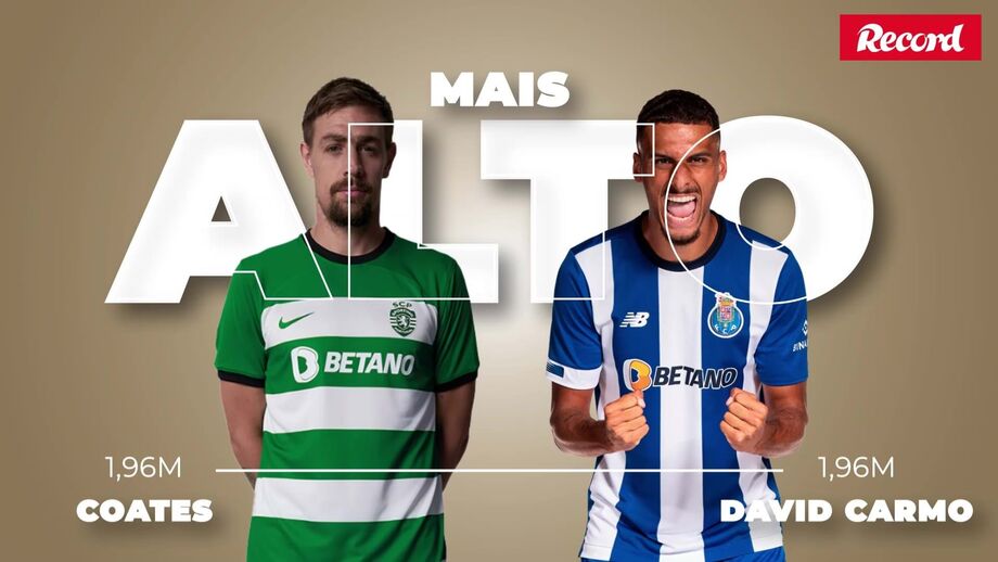 O clássico dos contrários: mais alto e mais baixo; mais pesado e mais leve etc