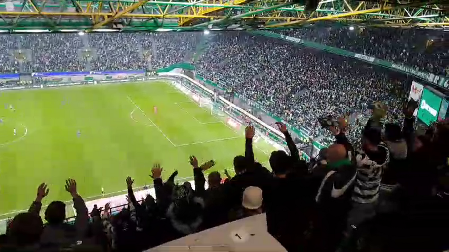 Central saiu aos 61 minutos para dar lugar a Nuno Santos