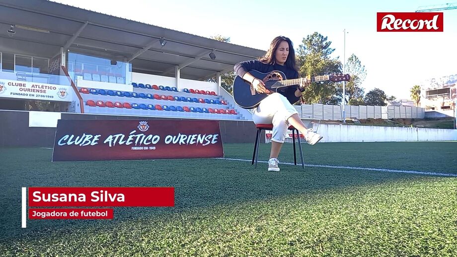 Reportagem Record com atleta do Ouriense