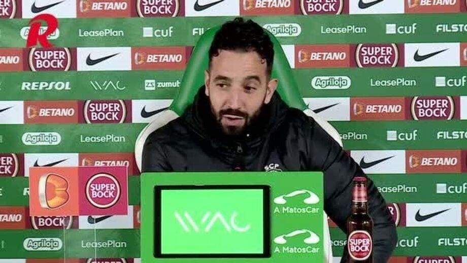 Treinador ficou, no entanto, agradado com o facto de o jogador estar feliz no Sporting