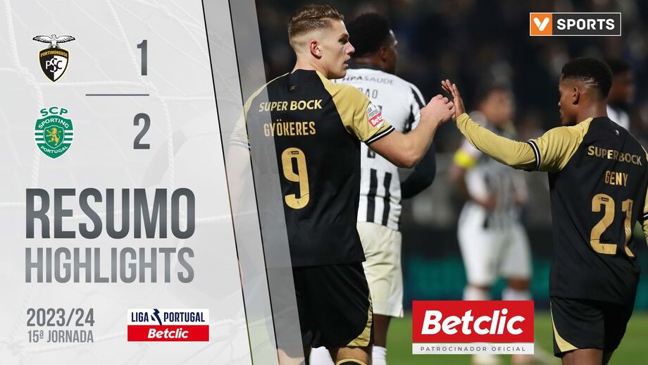 A crónica do Portimonense-Sporting, 1-2: vitória arrancada com pauzinhos