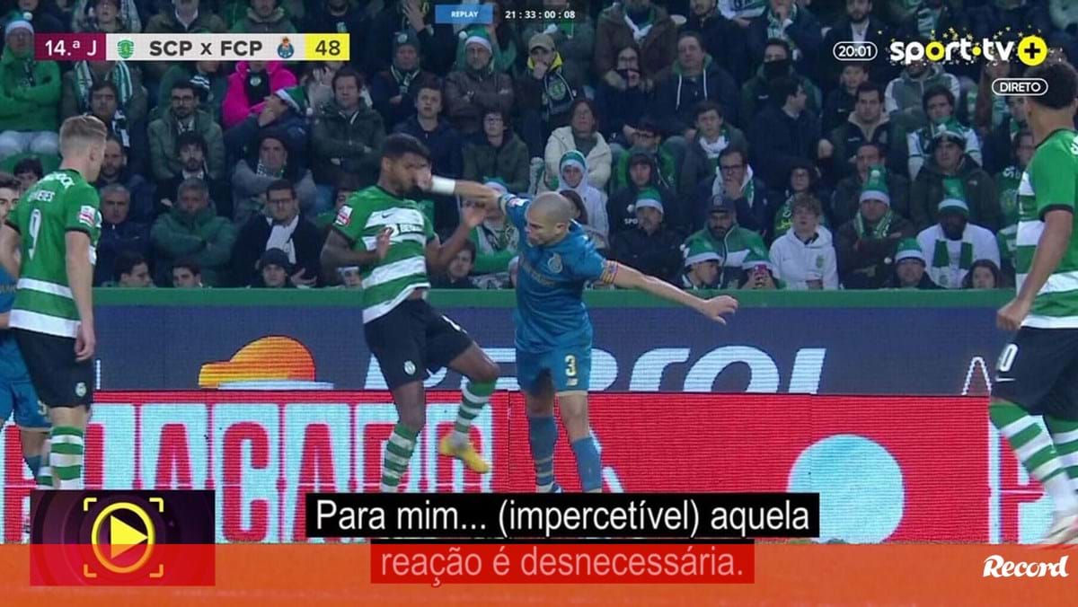 "Conduta violenta": a comunicação entre árbitro e VAR na expulsão de Pepe em Alvalade