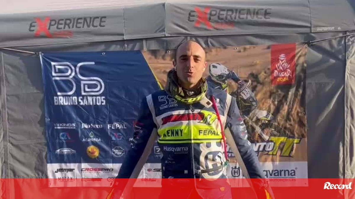 Bruno Santos cumpre sonho no Dakar'2024: «Longa etapa, muito dura...»