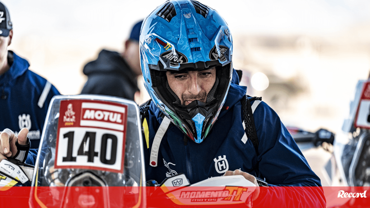 Capacete mais original do Dakar'2024 pertence a um português: «Estou muito orgulhoso»