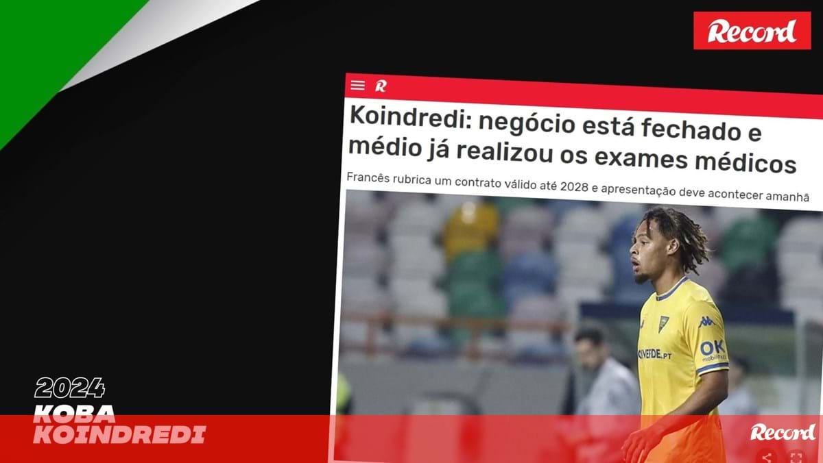 Quem é Koba Koindredi, médio do Estoril que está a caminho de Alvalade