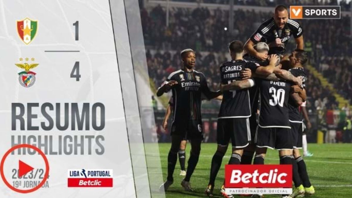 O resumo do Estrela da Amadora-Benfica: golos, casos e outros lances - Vídeos - Jornal Record