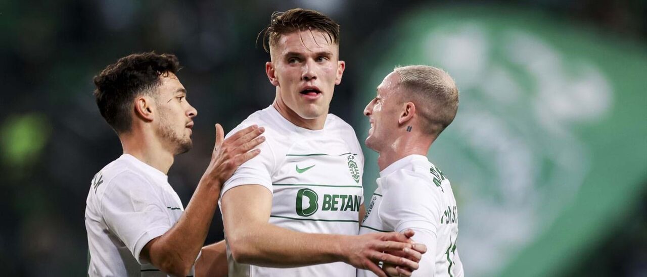 Jogadores do Sporting já festejaram 14 triunfos esta época