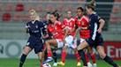 Liga dos Campeões feminina: Rosengard-Benfica, 2-2