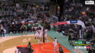 Neemias Queta subiu ao terceiro andar e fez isto na vitória dos Celtics diante dos Spurs