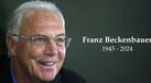 O adeus a uma lenda: Morreu Franz Beckenbauer