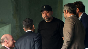 Gérard Lopez no terreno por Pedro Malheiro