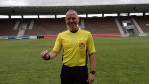 Árbitro Luís Costa é bombeiro e já ajudou num parto