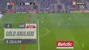 O polémico golo anulado ao Sp. Braga no dérbi com o V. Guimarães