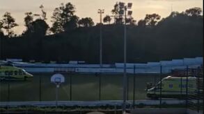 Jogador do Albernoense morre após cair inanimado em campo