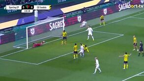 Foi assim que Pote deu vantagem ao Sporting frente ao Tondela
