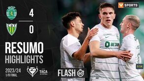 O resumo do Sporting-Tondela: golos, casos e outros lances