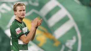 'The Sun' aponta 'nega' do Sporting ao Manchester United por Hjulmand