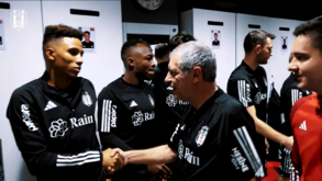 Fernando Santos conheceu plantel do Besiktas e deu 'tratamento especial' a Gedson