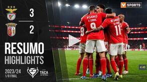O resumo do Benfica-Sp. Braga: golos, casos e outros lances