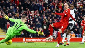 Liverpool-Fulham, 2-1: menos de 3 minutos para mudar a sorte